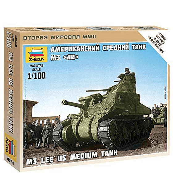 ZVEZDA US Medium Tank M3 Lee