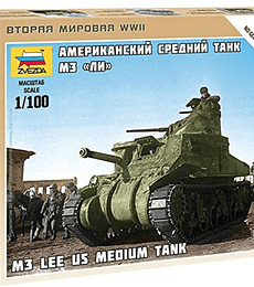 ZVEZDA US Medium Tank M3 Lee