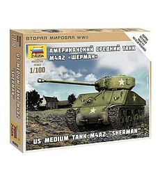 ZVEZDA US Medium Tank M4A2 "Sherman"