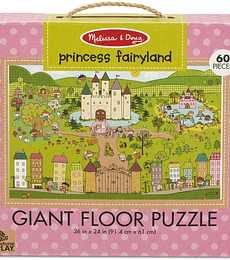 Puzzle de Piso Princess Fairyland 60 Piezas