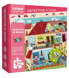 Puzzle Juego - Detective In Room