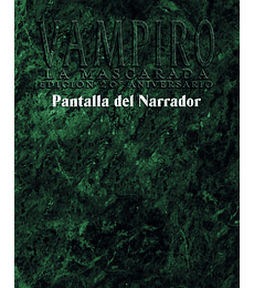 Pantalla del DM - Vampiro, La Mascarada Ed. 20° Aniversario