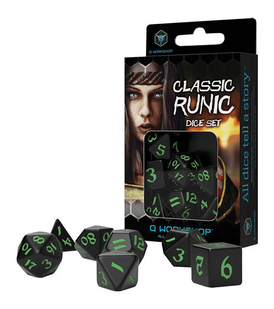 Classic Runic Dice Set