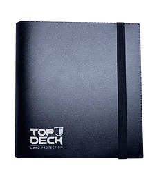 Carpeta Top Deck 12 bolsillos Negro