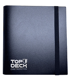 Carpeta Top Deck 12 bolsillos Negro