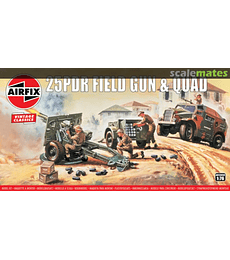 25PDR Field Gun & Quad 
