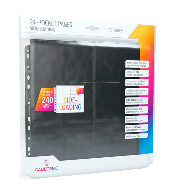 24 Pocket Pages Side Loading Gamegenic