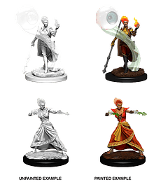 Figura D&D Fire Genasi Female Wizard