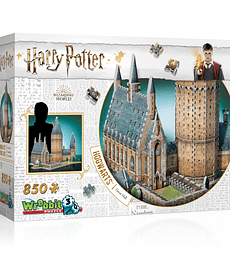 Puzzle 3D 850 Pcs - El Gran Comedor de Hogwarts