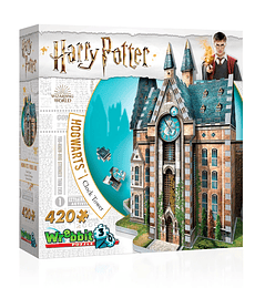 Puzzle 3D 420 Pcs - Torre del Reloj de Hogwarts