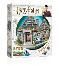 Puzzle 3D 270 Pcs - La Cabaña de Hagrid