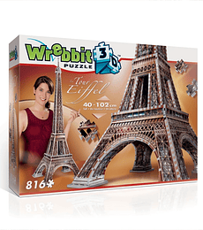 Puzzle 3D 816 Pcs - Torre Eiffel
