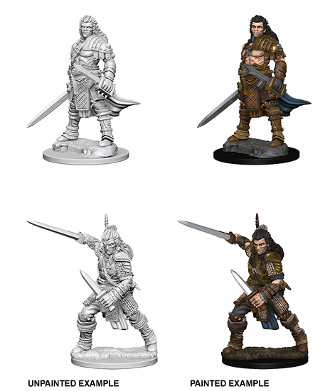 Figura D&amp;D Human Male Fighter - La Fortaleza