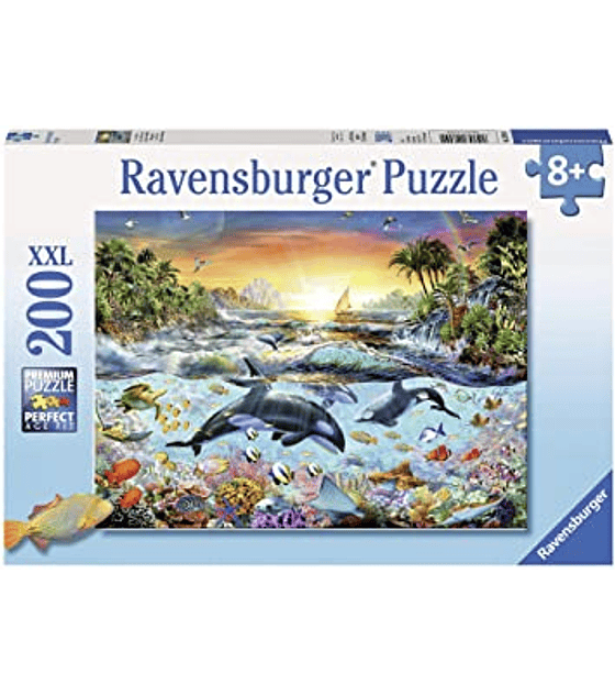 Puzzle 200 XXL Pcs - Orca Paradise Ravensburger
