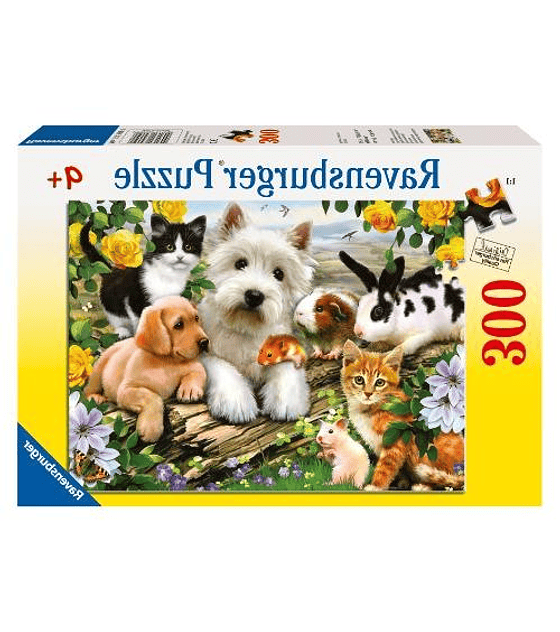 Puzzle 300 XXL Pcs - Happy Animal Buddies Ravensburger
