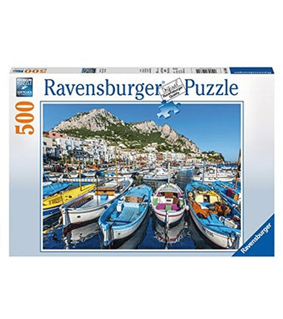 Puzzle 500 Pcs - Colorful Marina Ravensburger