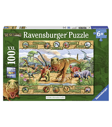 Puzzle 100 XXL Pcs - Dinosaurs Ravensburger