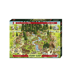 Puzzle 1000 Pcs - Habitat Bosque Oscuro Heye