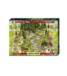 Puzzle Heye 1000 Pcs - Habitat Bosque Oscuro