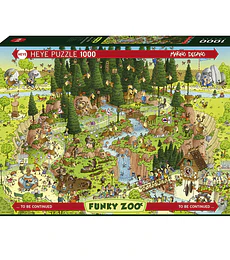 Puzzle Heye 1000 Pcs - Habitat Bosque Oscuro