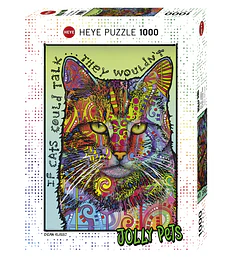 Puzzle 1000 Pcs - If Cats Could Talk Heye