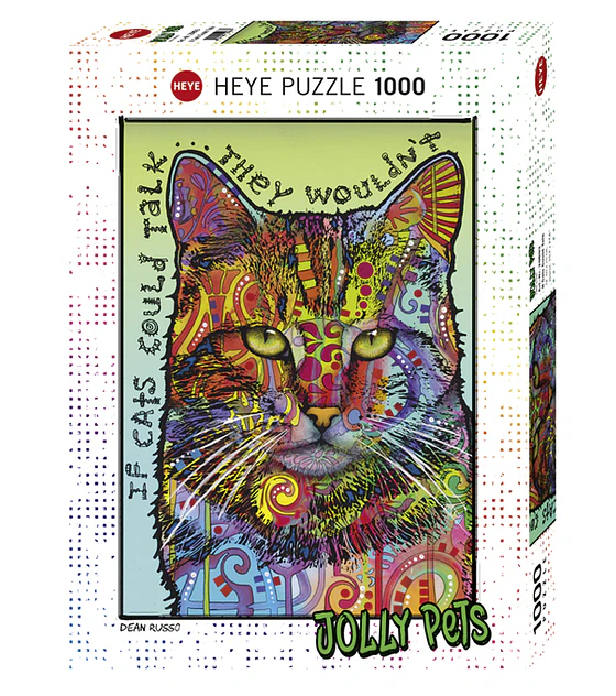 Puzzle 1000 Pcs - If Cats Could Talk Heye