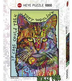 Puzzle 1000 Pcs - If Cats Could Talk Heye