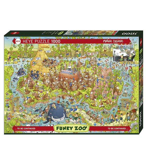 Puzzle 1000 Pcs - Habitat Australiano Heye