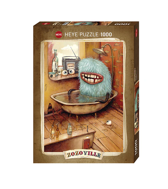 Puzzle Heye 1000 Pcs - Bañera Zozoville