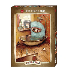 Puzzle Heye 1000 Pcs - Bañera Zozoville