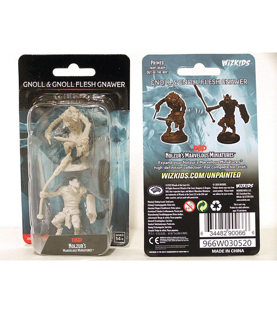 Figura D&D Gnoll and Gnoll Flesh Gnawer