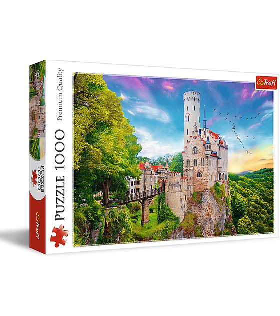 Puzzle Trefl 1000 Pcs - Lichtenstein Castle, Germany