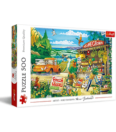 Puzzle Trefl 500 Pcs - Morning in the Countryside