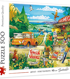 Puzzle Trefl 500 Pcs - Morning in the Countryside