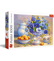 Puzzle Trefl 1000 Pcs - Blue Bouquet