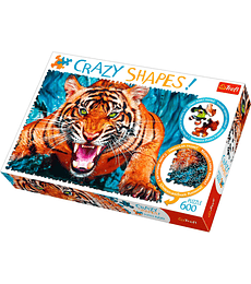 Puzzle Trefl 600 Pcs - Facing a Tiger