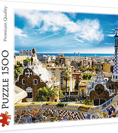 Puzzle Trefl 1500 Pcs - Park Guell, Barcelona