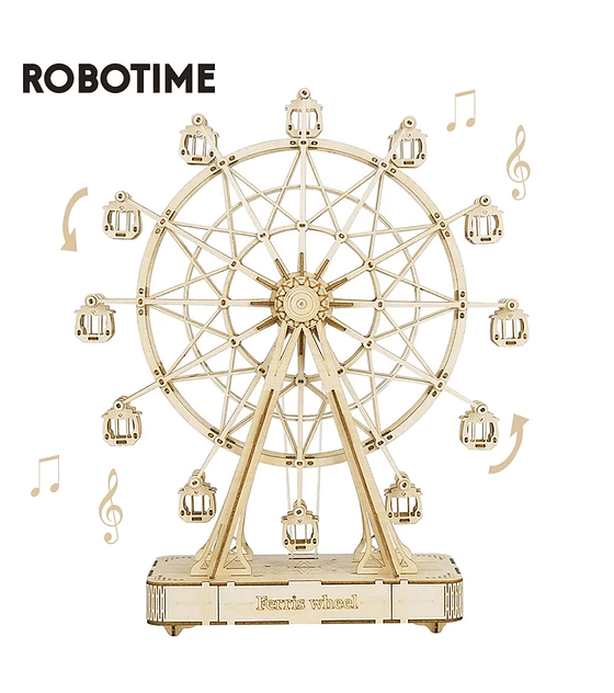 Preventa - Rolife Music Box Ferris Wheel