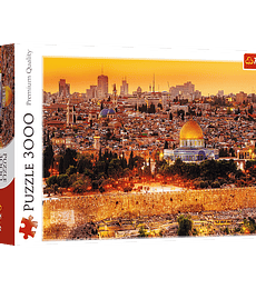 Puzzle Trefl 3000 Pcs - The Roofs of Jerusalem