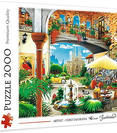 Puzzle Trefl 2000 Pcs - Vista of Barcelona