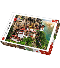 Puzzle Trefl 2000 Pcs - Tiger's Nest, Bhutan