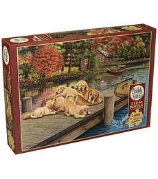 Puzzle 275 Piezas Cobble Hill - Lazy Day on the Dock
