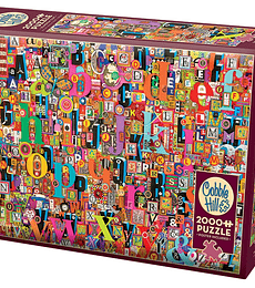 Puzzle 2000 Piezas Cobble Hill - Shelley's ABC