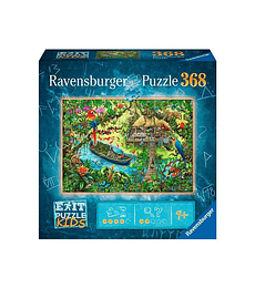 Puzzle 368 Piezas En la Expedición a la jungla - Ravensburger