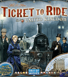 Ticket to Ride: United Kingdom y Pennsylvania