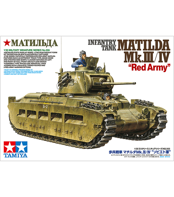TAMIYA 1/35 Matilda MkIII/IV Red Army - La Fortaleza