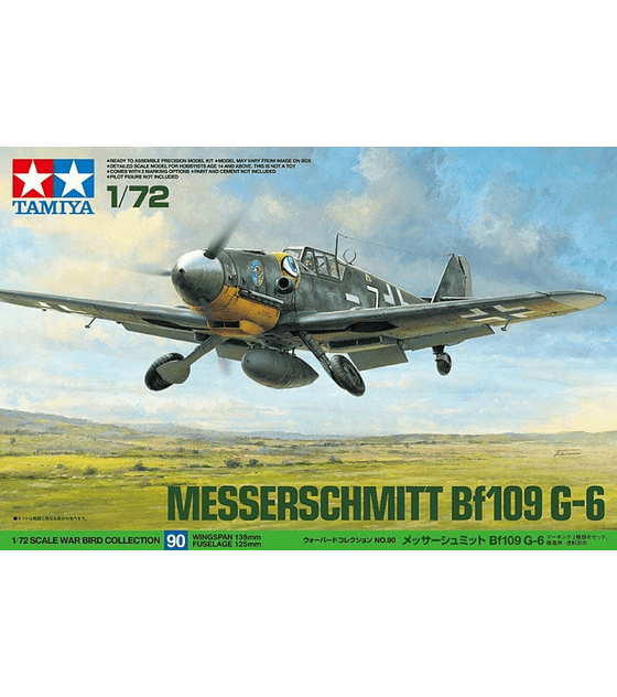 TAMIYA 1/72 Bf109 G-6