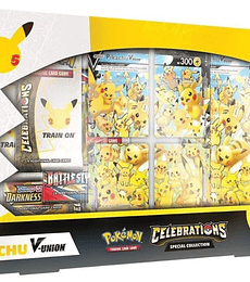 Pokémon TCG: Celebrations Special Collection - Pikachu V-UNION INGLÉS