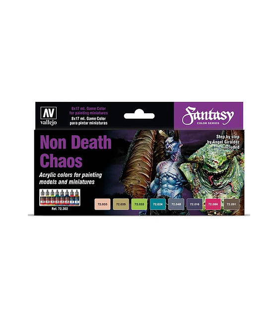 Set Pinturas Vallejo - Non Death Chaos