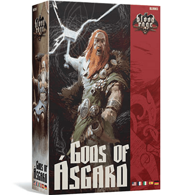 Blood Rage expansion: Dioses de Asgard